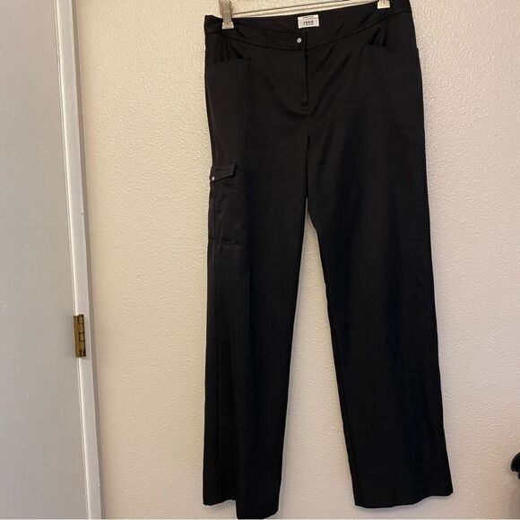 IZOD stretch GOLF CLASSIX Black cargo pants jogger trousers slacks-8 - Picture 1 of 15